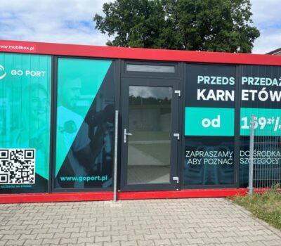 Kontenerowe biuro sprzedaży